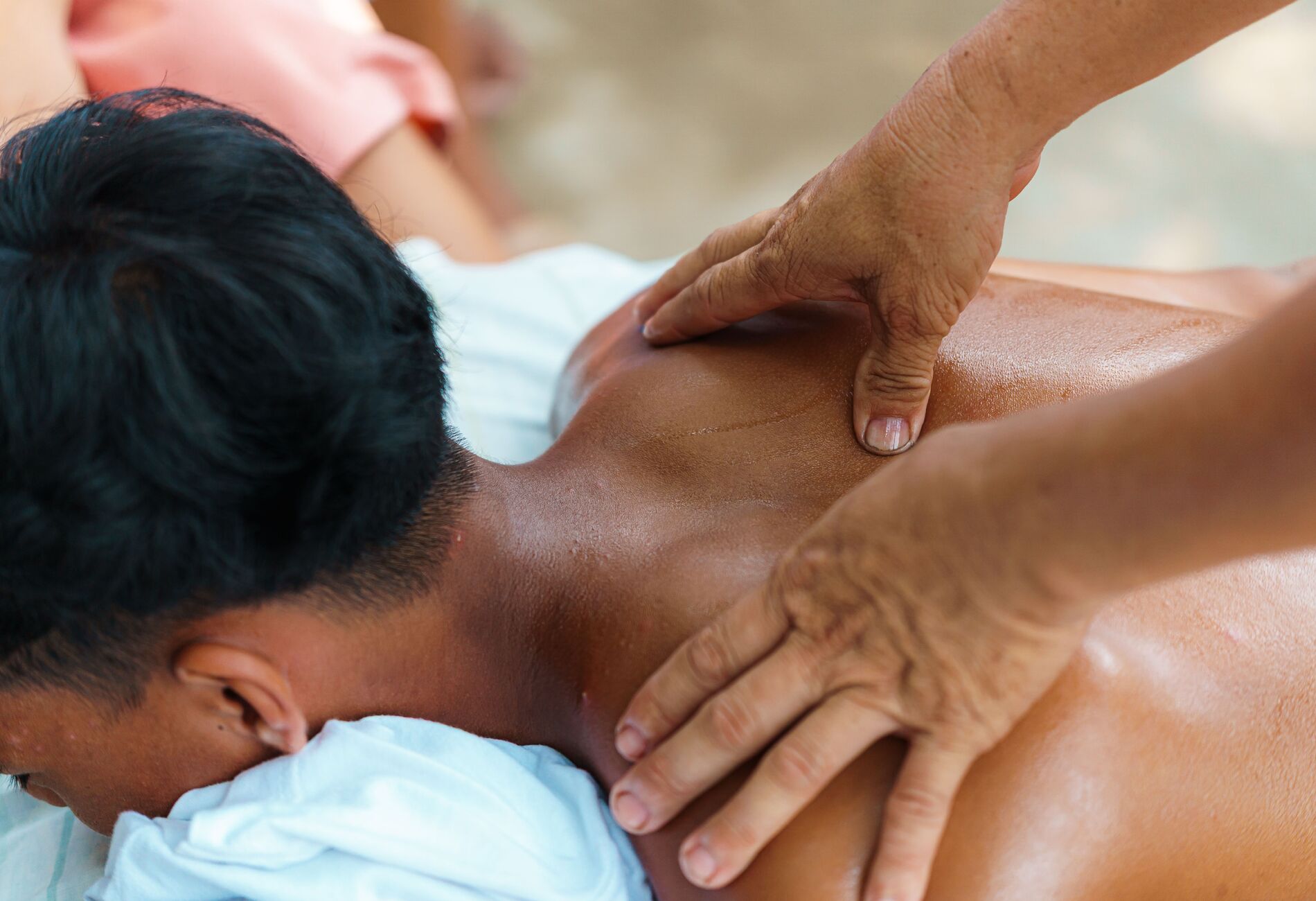 Schouder- en nekmassage